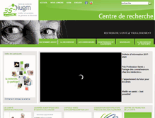 Tablet Screenshot of criugm.qc.ca